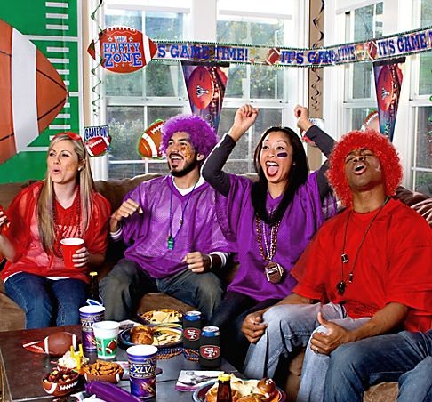 Super Bowl party 3